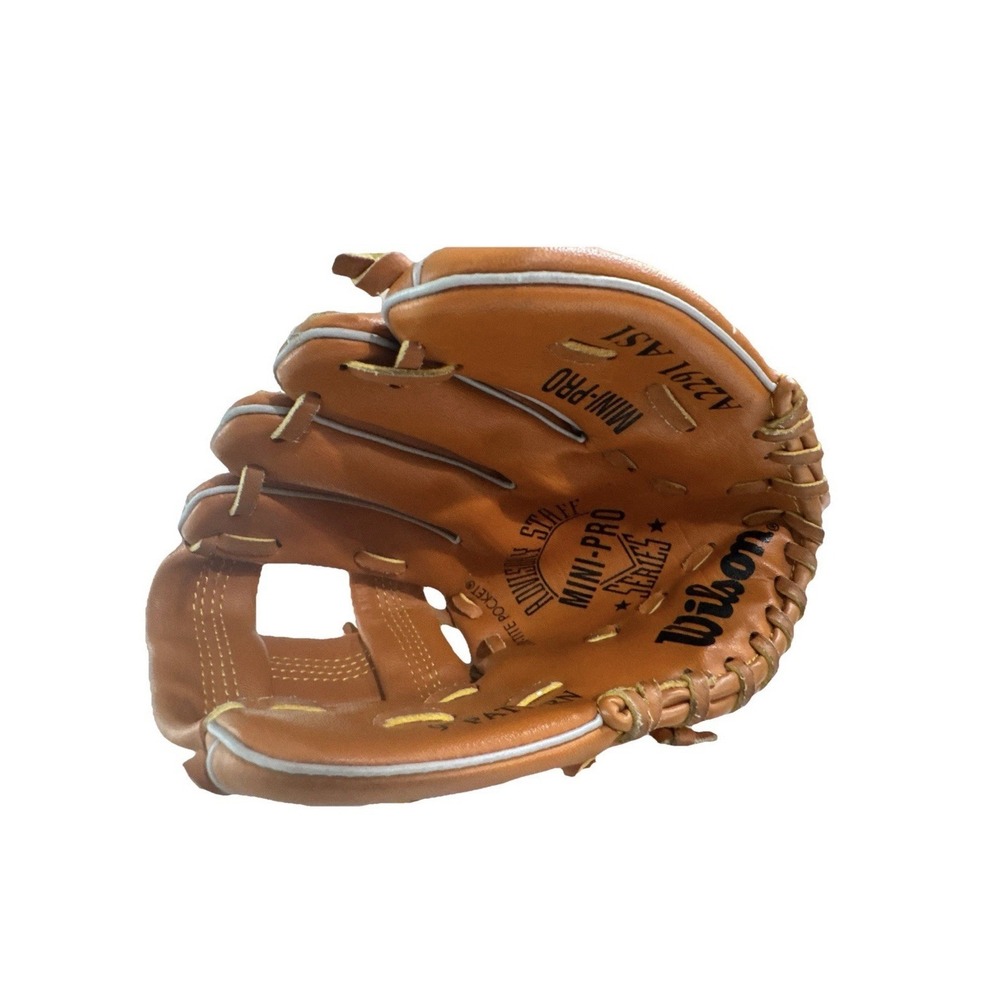 Wilson 9" A2291 AS1 Advisory Staff‎ Series Mini Pro T-Ball  Glove RHT Pro Pleat